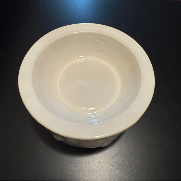 To Market To Market Dip Chiller 2 Piece Veggie Pattern Creamy White Ceramic. - Picture 3 of 6